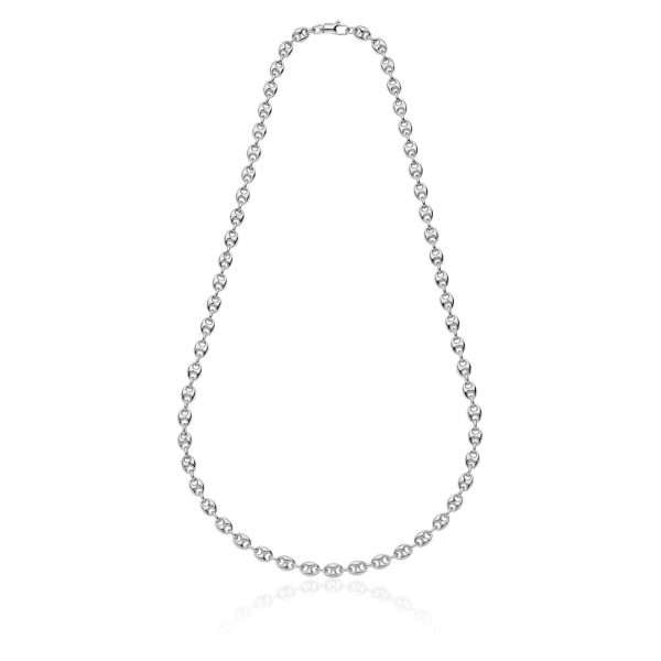 Collana maglia marina in argento