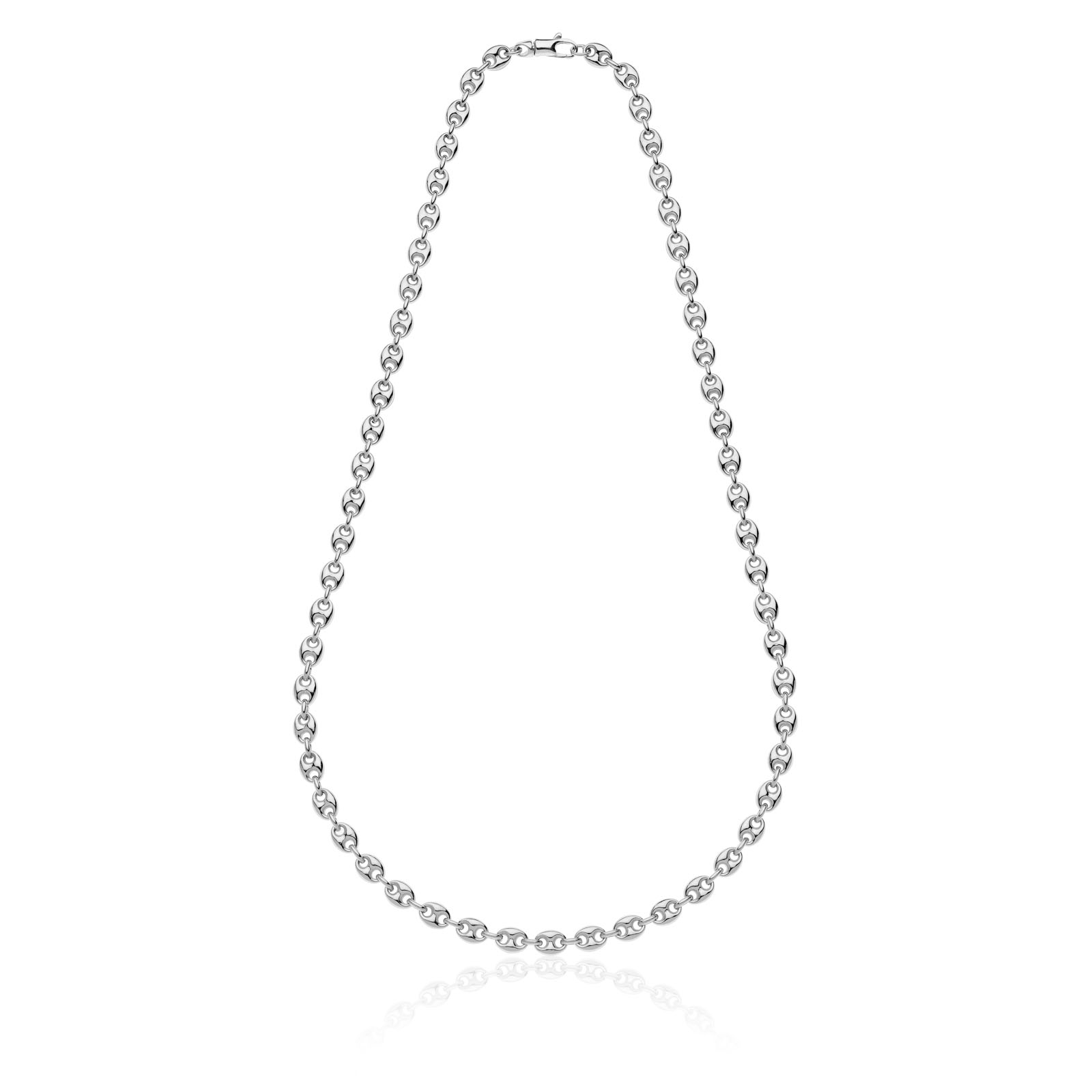 Collana maglia marina in argento