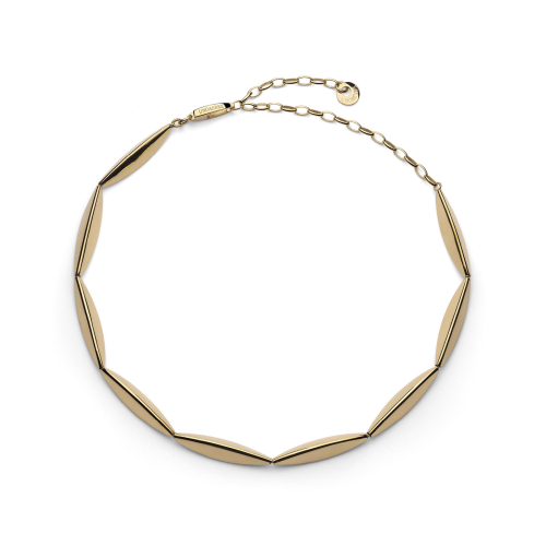 Collana Aria in argento dorato