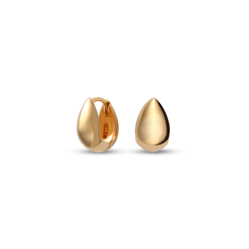 Unoaerre - Orecchini Mini Goccia in argento dorato