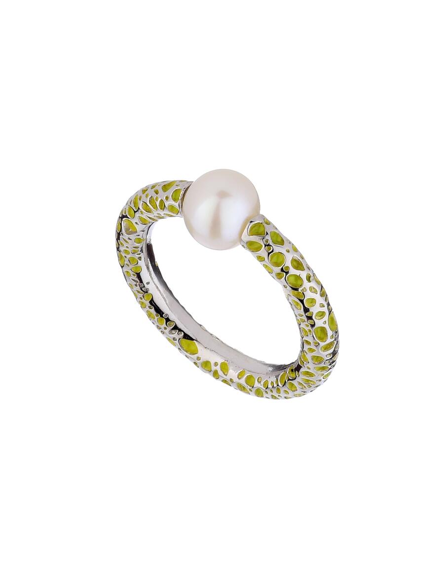 Anello vulcanica verde
