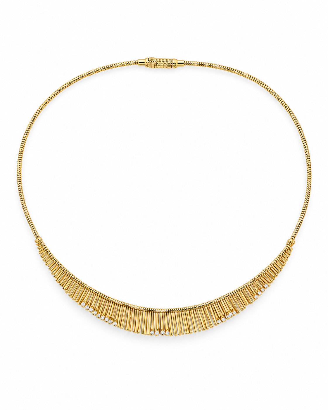 Peruffo - Collana Slide in oro giallo e diamanti
