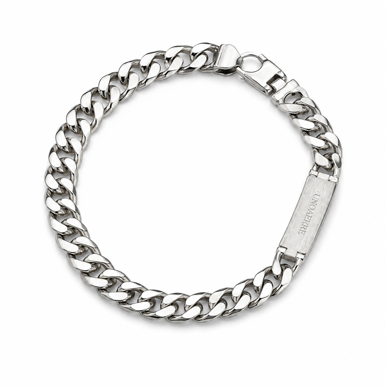 Bracciale Uomo in Argento 925 con Catena Grumetta 