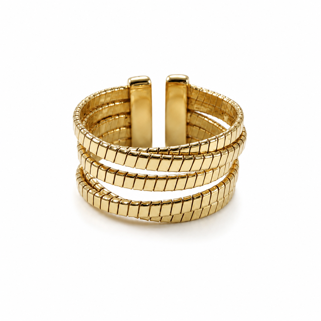 Bracciale Rigido Multifilo Color Oro